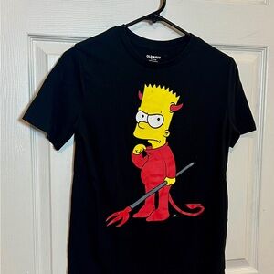 Old Navy Black Bart Devil Graphic Tee